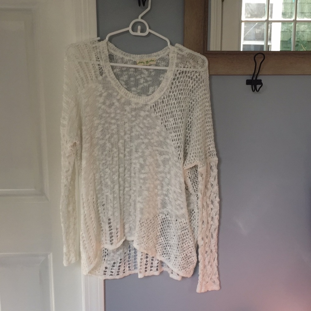 White sweater